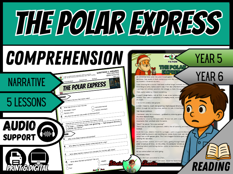 The Polar Express | Reading Comprehension | Year 5/6