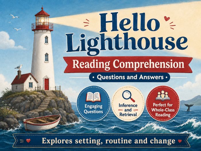 Hello Lighthouse - Comprehension - LKS2