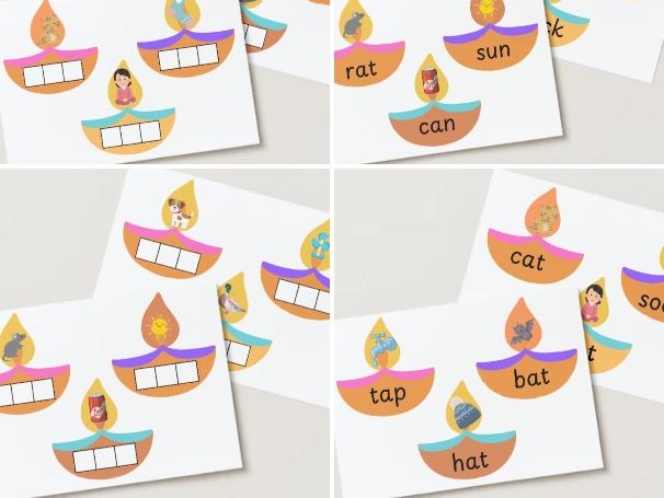 Diva lamp CVC read and write activity- Diwali