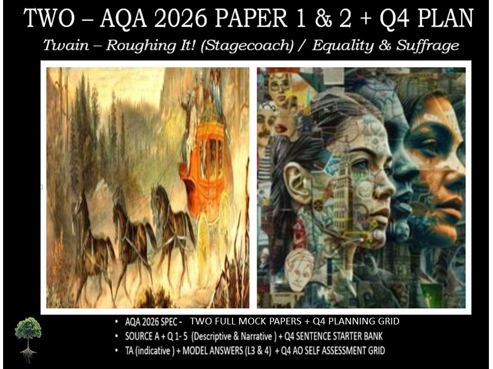 TWO - PAPER 1 & 2 | 2026 FULL MOCKS | Q4 PLAN