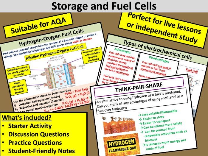 Storage & Fuel Cells (AQA)