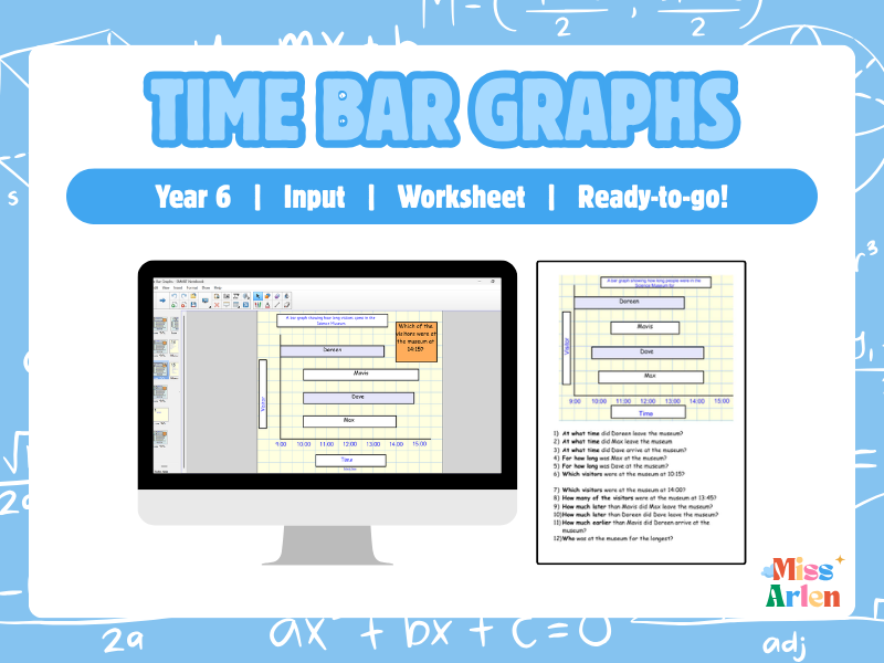 Year 6 Time Bar Graphs Lesson