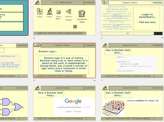 GCSE Computer Science – Boolean Logic Lesson 1: Introduction to Boolean Values (2026) + Free Test