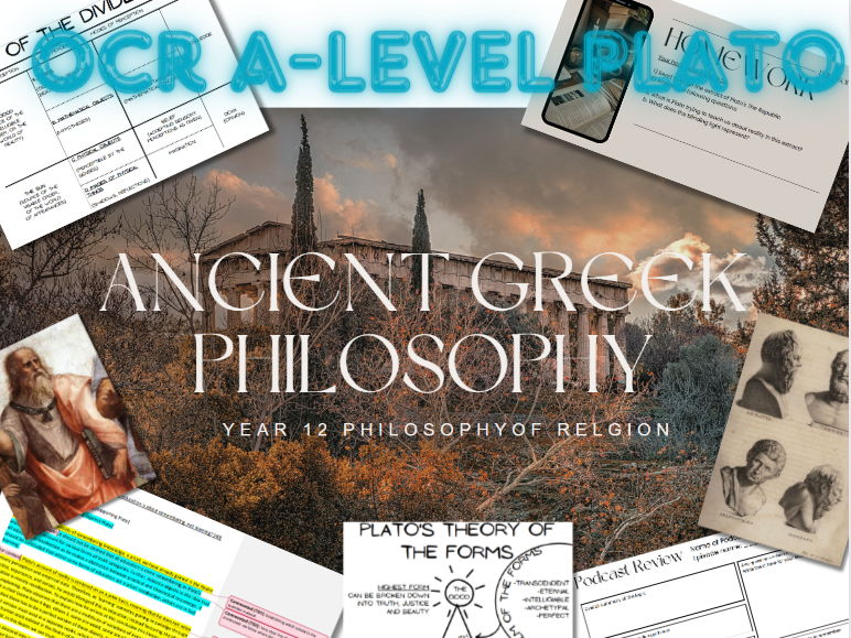 A Level Philosophy Plato OCR Teaching Resources