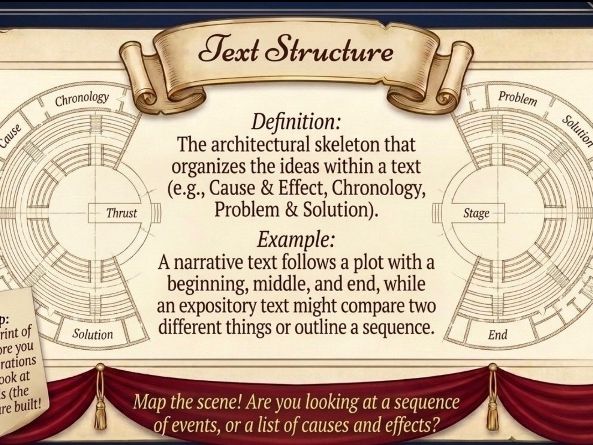 Literary Devices Classroom Posters | Shakespeare Theatre Theme | 15 A4 Landscape