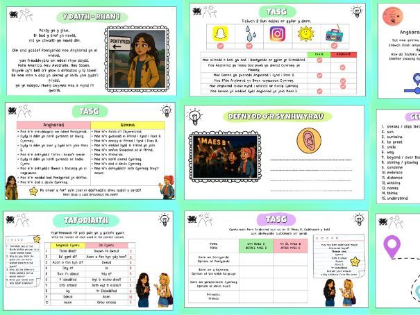 Y Daith by Aneirin Karadog – Complete 18-Lesson Scheme of Work | NEW WJEC GCSE Core Cymraeg Unit 4