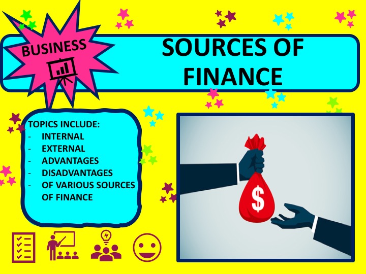 Sources of Finance