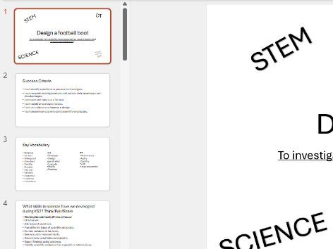 Year 6 STEM Project: Design a Football Boot – Full 7‑Lesson Scheme (Science, DT, PE) + Worksheets &
