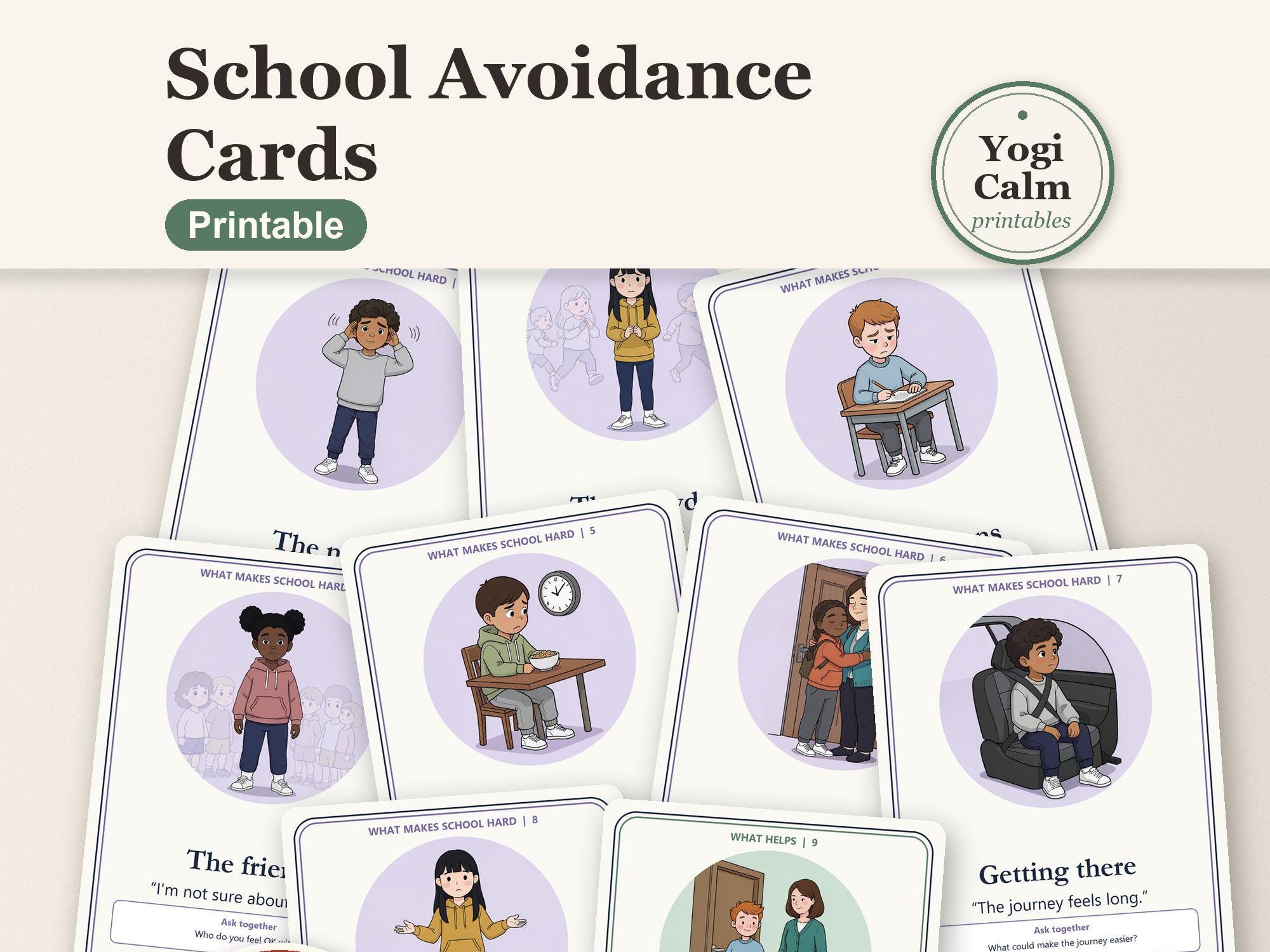 EBSA School Avoidance Support Cards