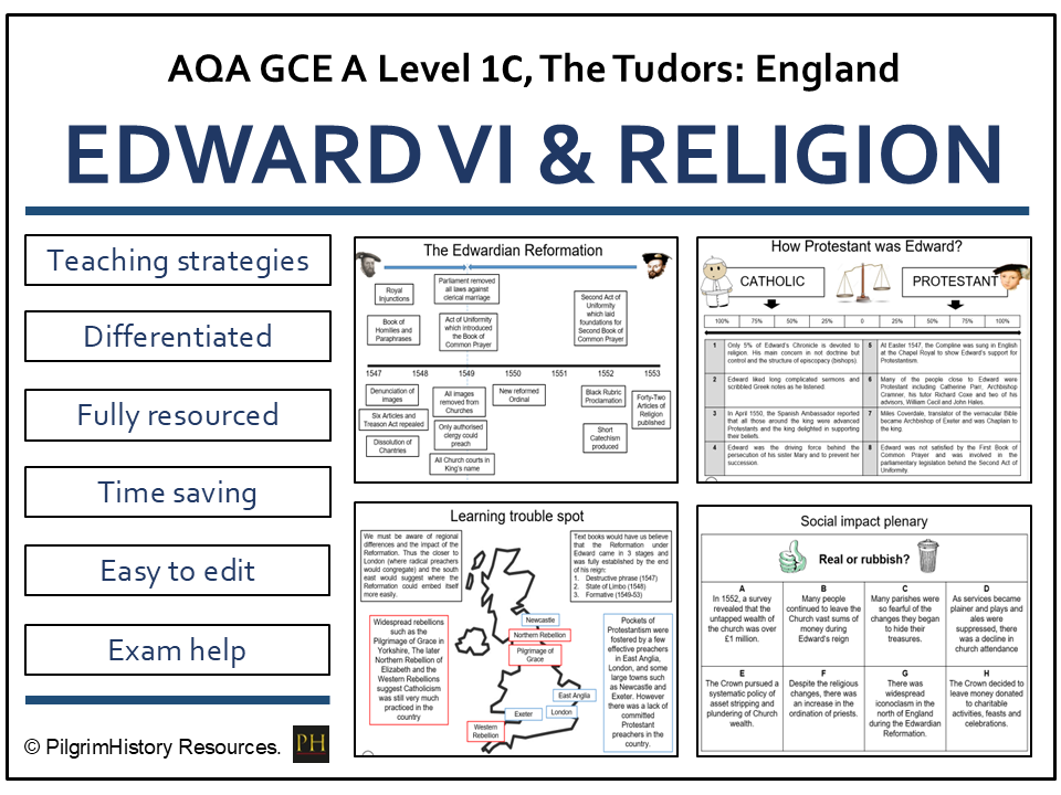 The Edwardian Reformation: How Protestant Did England Become? | AQA A Level History