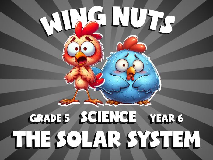 The Solar System WING NUTS Science Game | No-Prep Year 6 Review Activity