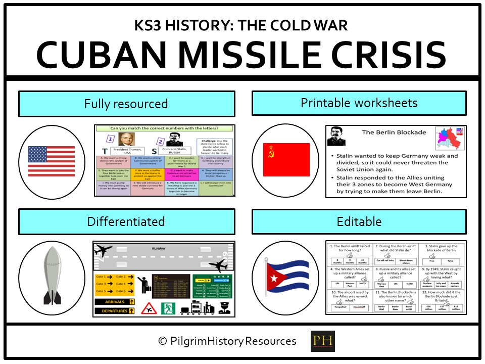 KS3 History Cold War: The Cuban Missile Crisis - Thirteen Days to the Brink