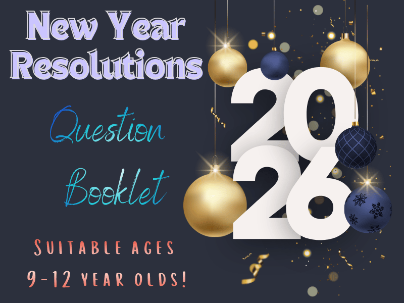 Unlock Your Best Year Yet: A New Year Resolution Question Booklet for Kids