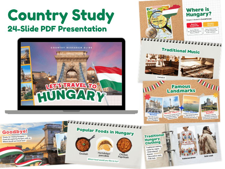 Hungary Country Study | 24-Slide Geography & Culture Presentation