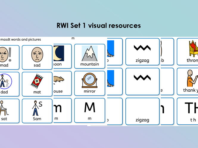 Visual Phonics Resource Bundle - Read Write Inc Set 1