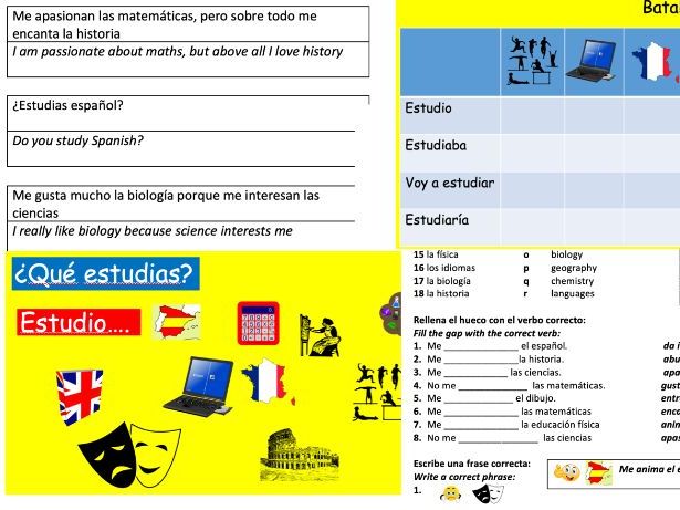 Claro 1 Mi insti 6.1 Todo lo que estudio