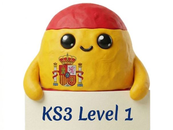 KS3 Spanish Level 1 (Year 7, Year 8 or Year 9 Beginners) - COMPLETE Vocab Bundle + Answers [FREE]