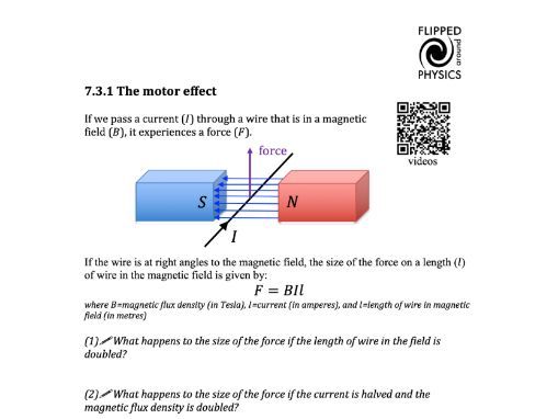 The motor effect