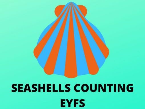 Counting seashells with Phoebe, the Mermaid - EYFS Worksheet