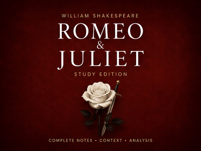 Romeo and Juliet Complete Study and Annotated Edition | Full Play, Extensive Footnotes and GCSE Guid