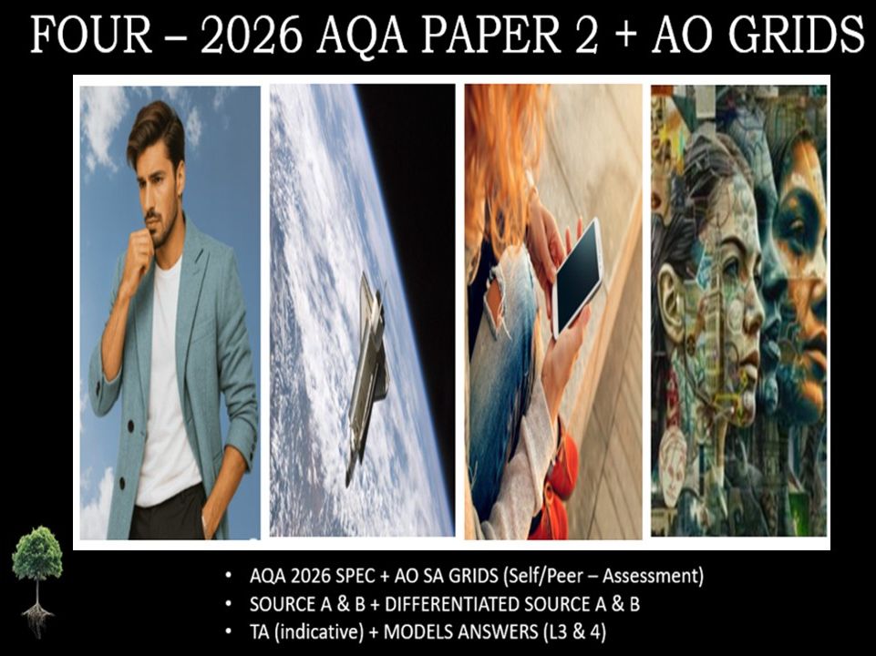 FOUR - AQA PAPER 2 | 2026 FULL MOCKS | AO GRIDS