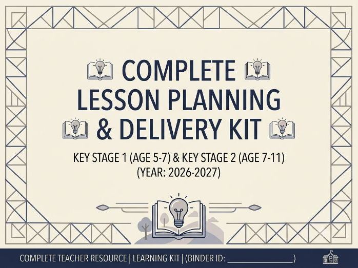 Complete Lesson Planning & Delivery Kit | Primary Teacher Essentials