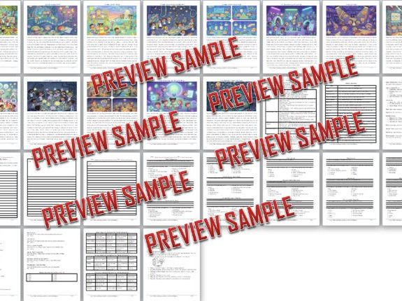 Glow Day Science Reading Packet | Insects, Birds, Animals, Plants 16-22 Pages