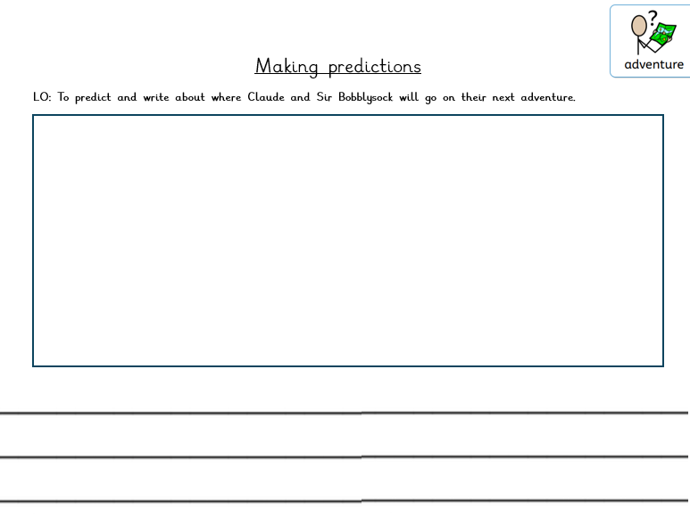 English 'Claude in the City' story - Making Predictions