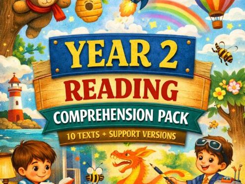 Year 2 - Reading Comprehension Pack