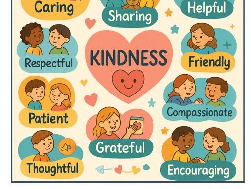 World Kindness Day - word mat