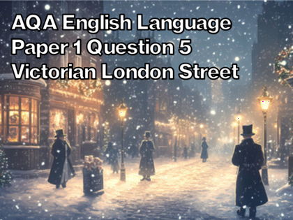 Paper 1 Question 5 - Victorian London Street