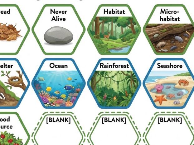 Year 2 Science Units - Hexagonal Thinking