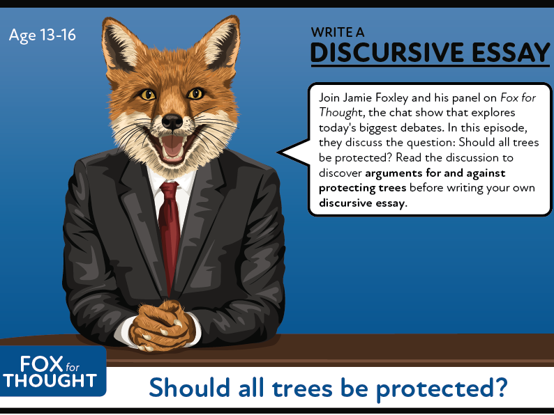Discursive Essay & Balanced Discussion Pack | Should All Trees Be Protected? | KS3 English
