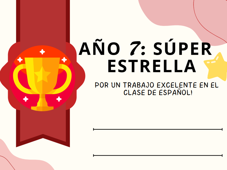 SUPER ESTRELLA AWARD
