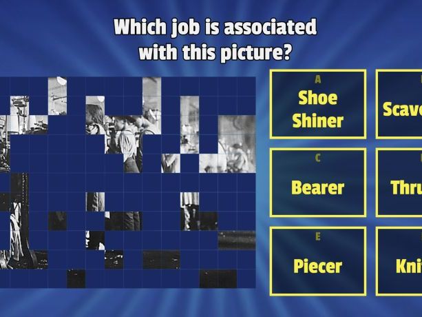 Victorian England - Child Labour Match Up Worksheet