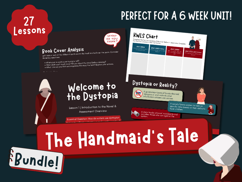 The Handmaid’s Tale – Complete 27-Lesson Scheme of Work