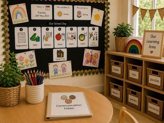 Visual Support Pack for Supporting Communication, Choice & Behaviour