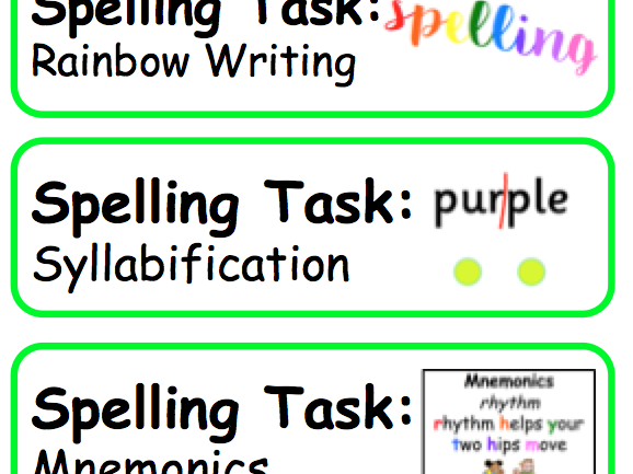 Literacy and English - Task Board Items (NLC)