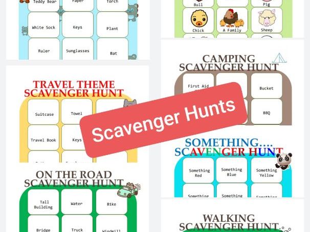 Scavenger Hunts | Teaching Resources