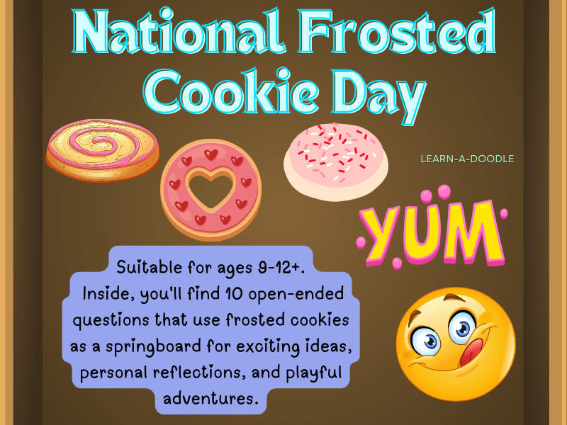 National Frosted Cookie Day Fun: June 10th Questions to Spark Kids’ Creativity!