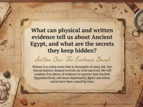 Ancient Egypt – Beliefs, Religion and Culture (Year 7 History) + Activities