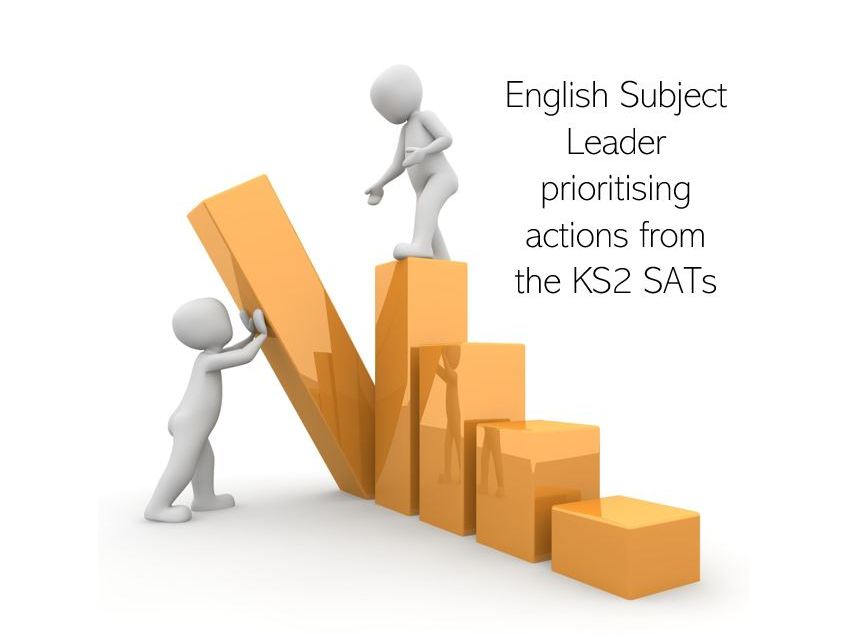 English Subject Leader KS2 SAT data review Teaching Resources