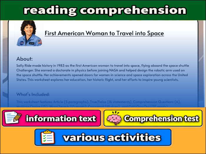 Sally Ride- First American Woman to Travel into Space & Activities