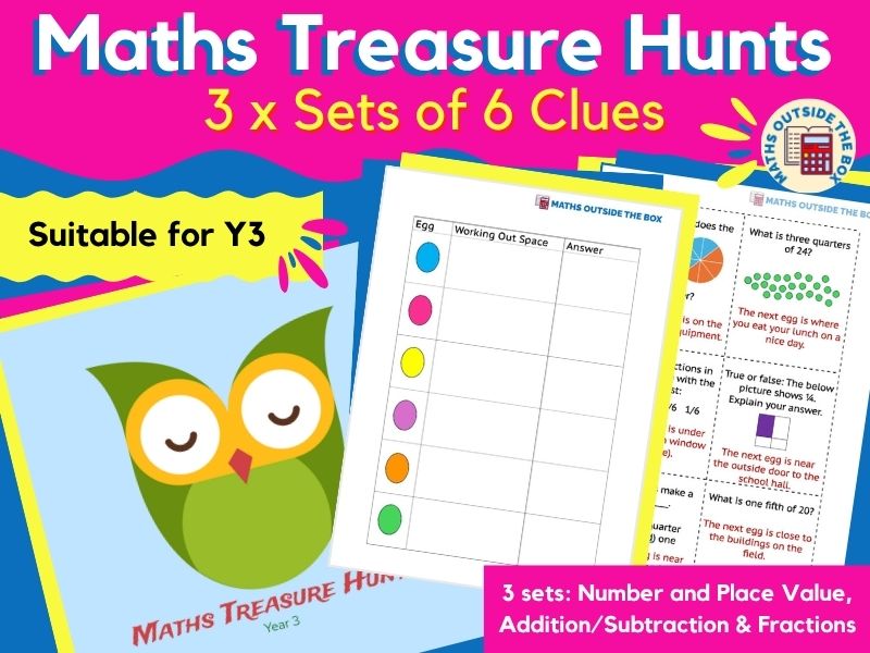 Maths Treasure Hunts (Year 3)