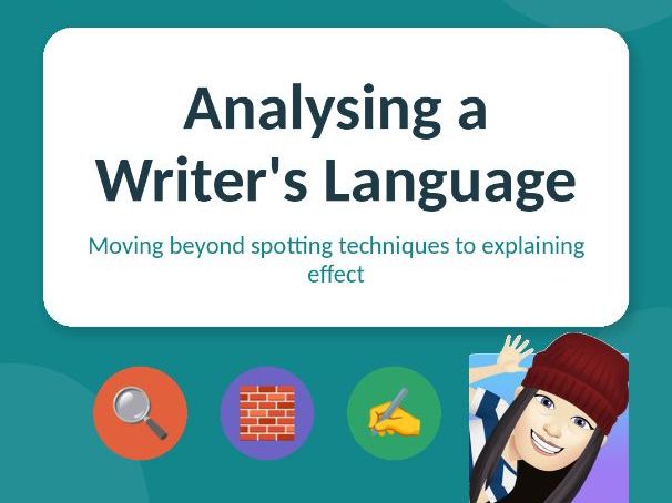 Analysing a Writer's Language | Year 10 English PowerPoint Lesson