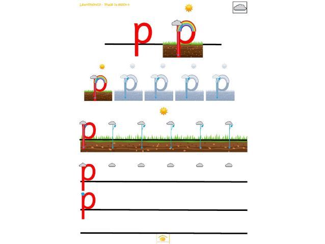 Letter Formation Sheet