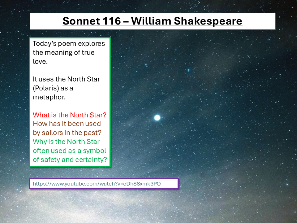 Sonnet 116 Shakespeare A Level