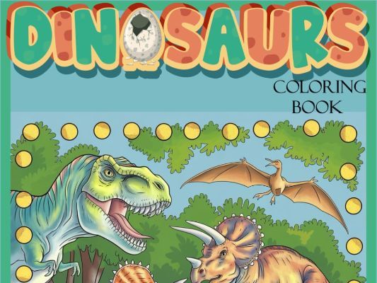 Dinosaur Coloring Book for Kids