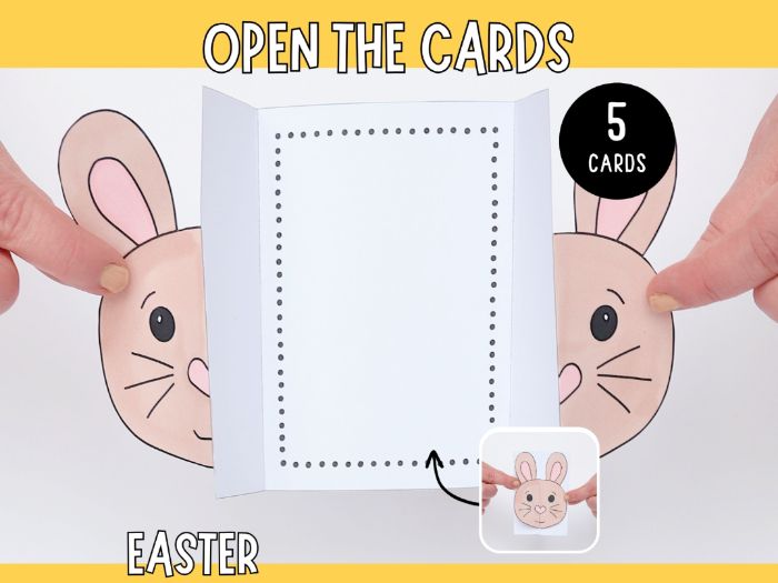 Easter Cards - Printable Craft for Kids