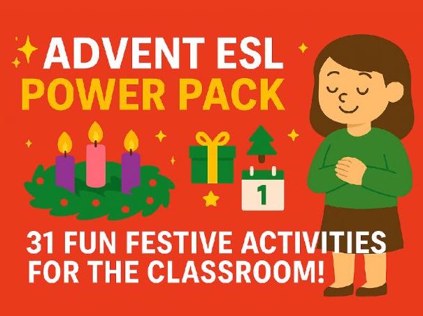 Advent ESL Teaching Pack – 31 Creative Photo-Based Classroom Activities